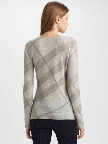 burberry brit grey sweater